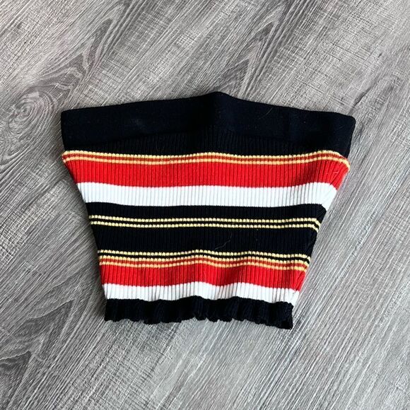 FASHIONNOVA sweater striped tube top - Picture 1 of 3